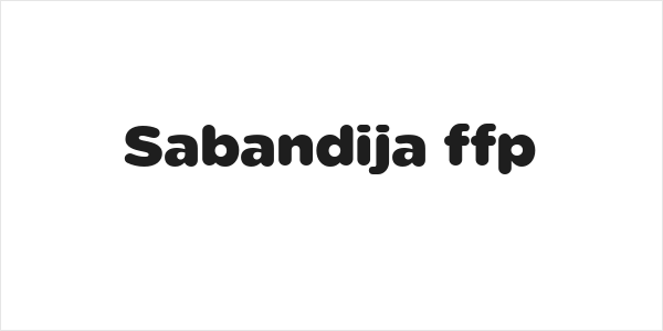 Sabandija ffp Logo