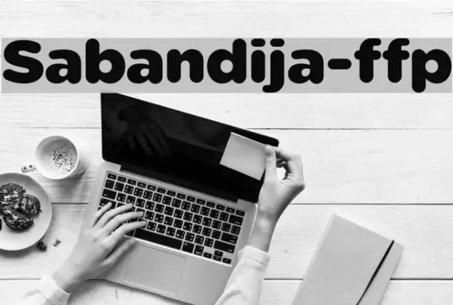 Sabandija-ffp Font examples