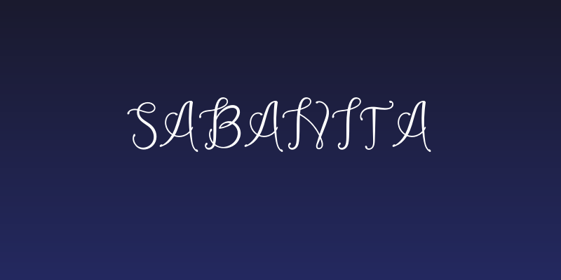 Sabanita Social Header