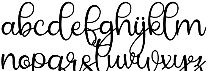 Sabanita Font LOWERCASE