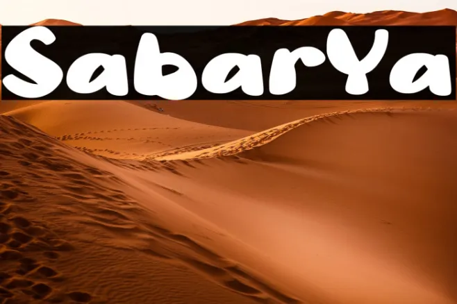 Sabar Ya Example 3