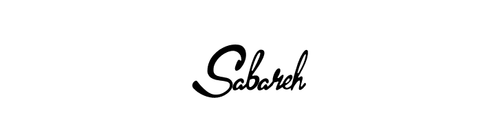 Sabareh  Free Fonts Download