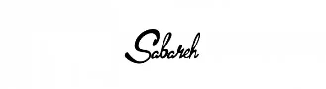 Sabareh  Frei Schriftart Herunterladen
