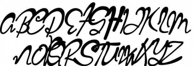Sabareh Font UPPERCASE
