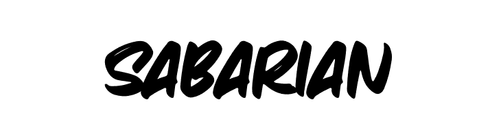 Sabarian  baixar fontes gratis