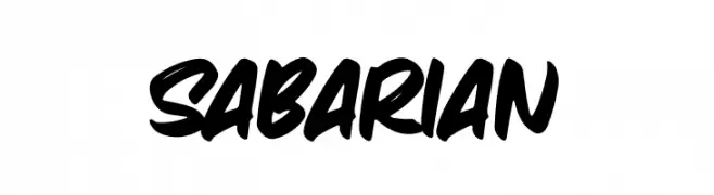 Sabarian  Free Fonts Download