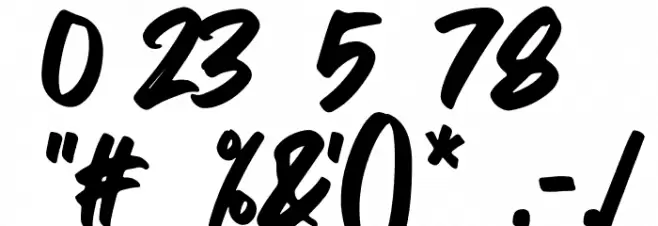 Sabarian Font OTHER CHARS