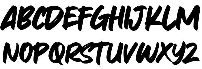 Sabarian Font LOWERCASE