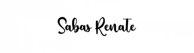 Sabas Renate  font caratteri gratis