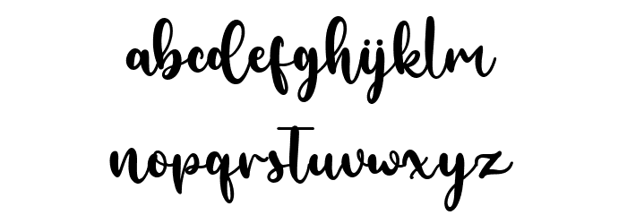 Sabas Renate Font LOWERCASE