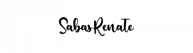 SabasRenate  Frei Schriftart Herunterladen