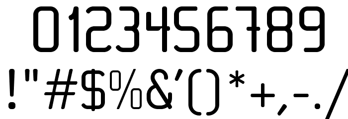 Sabatica Font OTHER CHARS