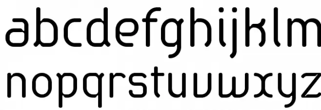 Sabatica Font LOWERCASE