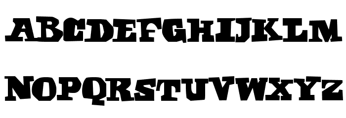 Sabbath Paranoid Font LOWERCASE