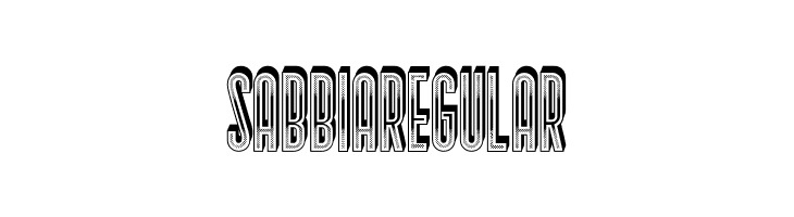 Sabbia Regular  नि: शुल्क फ़ॉन्ट्स डाउनलोड