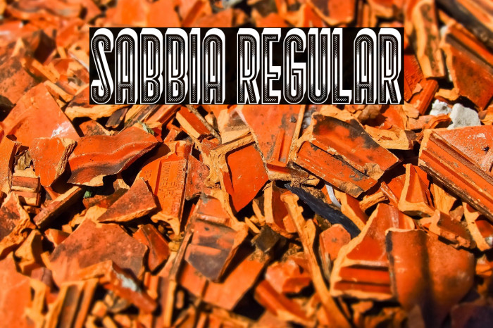 Sabbia Regular Example 2