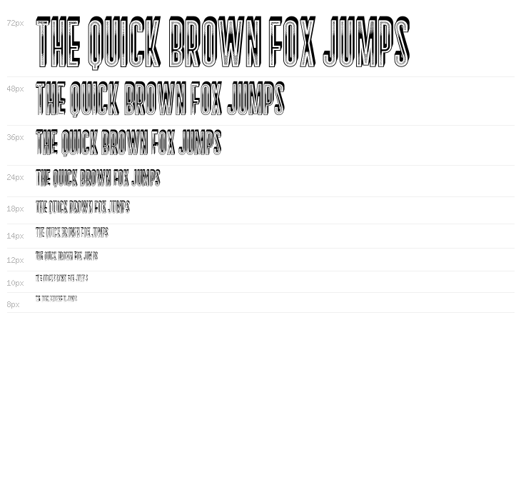 Sabbia Regular Waterfall