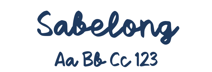Sabelong Font Preview