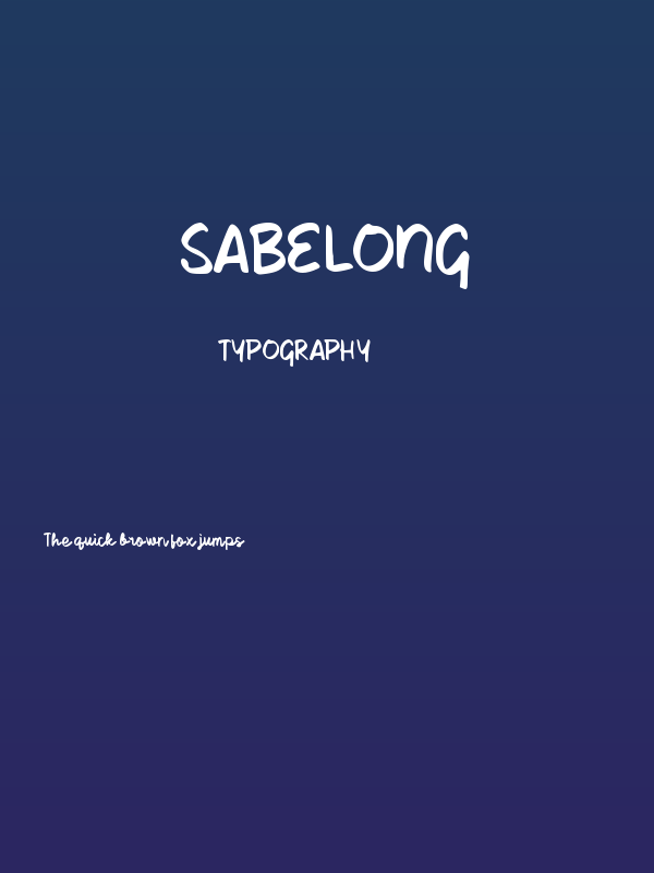 Sabelong Poster