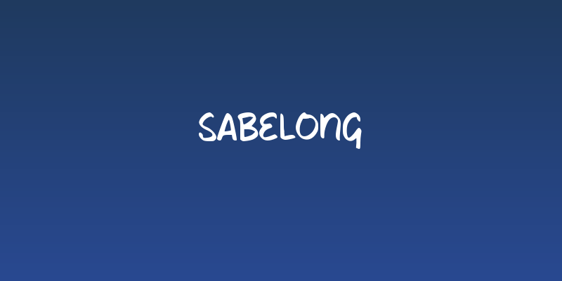 Sabelong Social Header