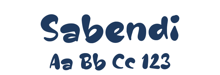 Sabendi Font Preview
