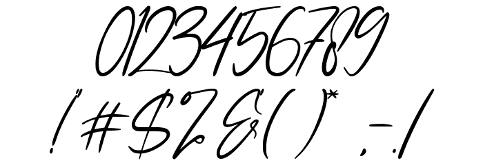 Sabeny Betranss Font OTHER CHARS