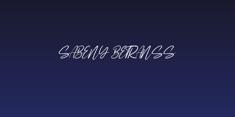 Sabeny Betranss Social Header