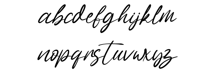 Sabeny Betranss Font LOWERCASE