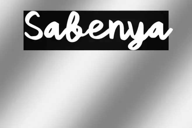 Sabenya Font examples