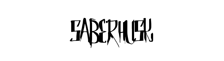 SaberHusk Font
