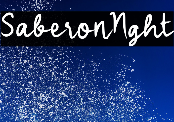 Saberon Night Example 2