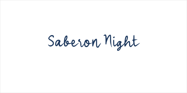 Saberon Night Logo