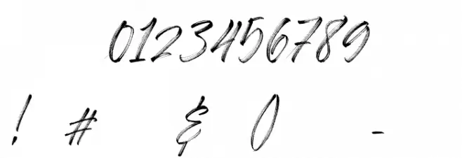 Sabertooth Font OTHER CHARS