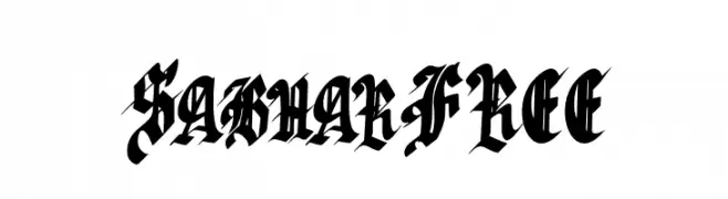 SabharFREE  Frei Schriftart Herunterladen