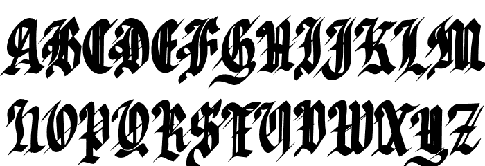 SabharFREE Font LOWERCASE