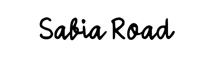 Sabia Road  Descarca Fonturi Gratis