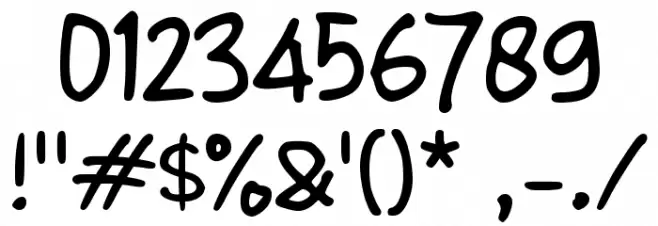 Sabia Road Font OTHER CHARS