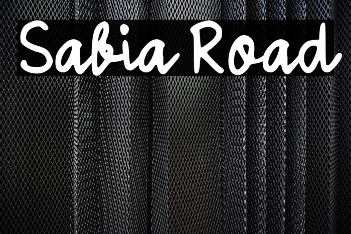 Sabia Road Example 2