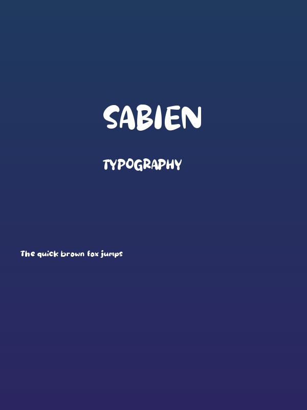Sabien Poster