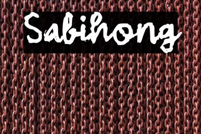 Sabihong Example 2