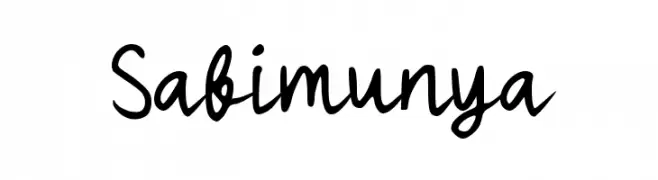 Sabimunya Font