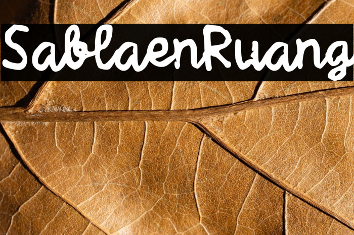 Sablaen Ruang Example 2