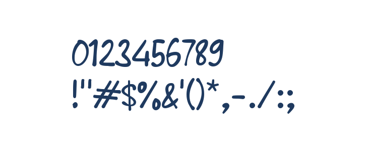 Sablak Writing Other Characters