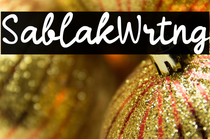 Sablak Writing Example 2