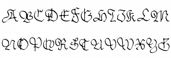 Sable Шрифта ВЕРХНИЙ