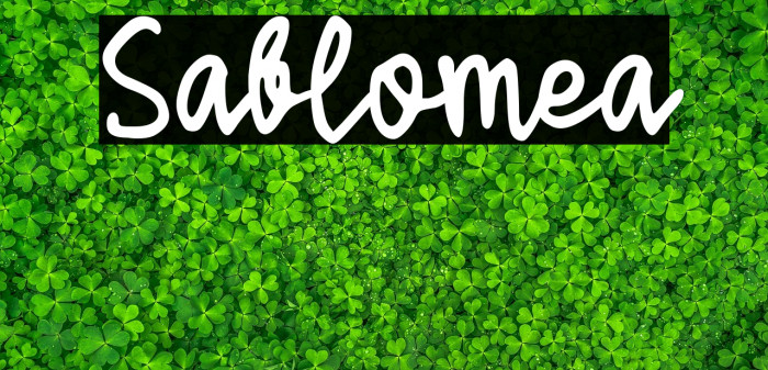 Sablomea Example 1