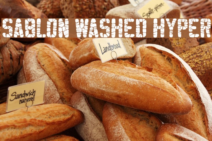 Sablon Washed Hyper Font examples
