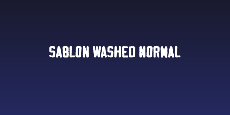 Sablon Washed Normal Social Header