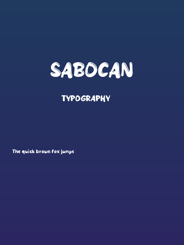 Sabocan Poster