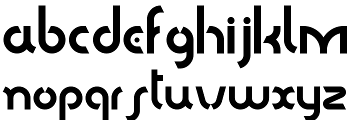 Sabomaster Font LOWERCASE